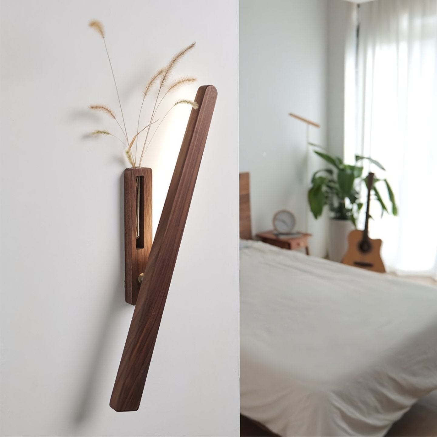 Wooden Wall Lamp