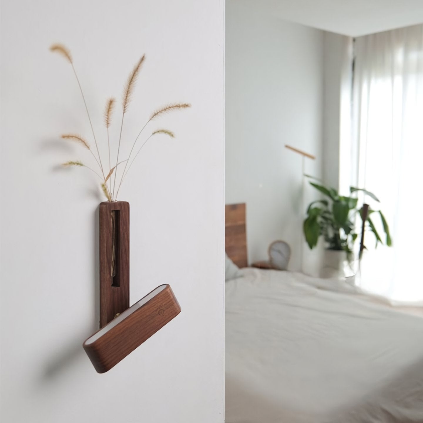 Wooden Wall Lamp